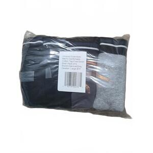 Amazon Essentials Men's Comfortable Cotton Tag-Free Boxer Brief, Pack of 4 Large